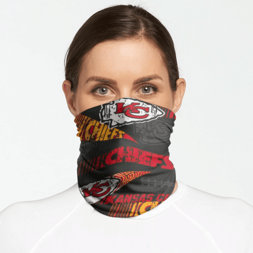 KANSAS CITY CHIEFS FOOTBALL NECK GAITER