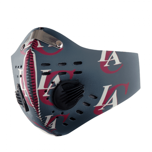 LA Clippers FACE MASK SPORT WITH FILTERS CARBON PM 2.5