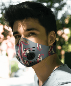 LA Clippers FACE MASK SPORT WITH FILTERS CARBON PM 2.5