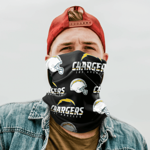 LOS ANGELES CHARGERS FOOTBALL NECK GAITER