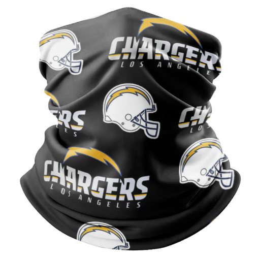 LOS ANGELES CHARGERS FOOTBALL NECK GAITER