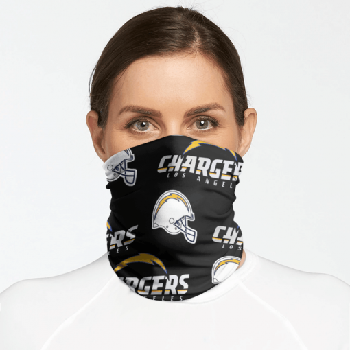 LOS ANGELES CHARGERS FOOTBALL NECK GAITER