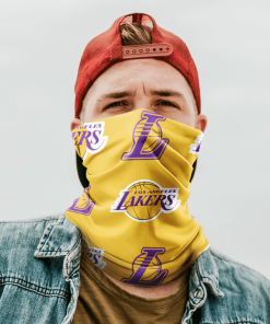 LOS ANGELES LAKERS BASKETBALL NECK GAITER