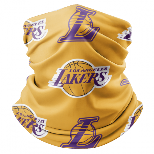 LOS ANGELES LAKERS BASKETBALL NECK GAITER