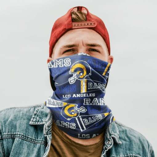 LOS ANGELES RAMS FOOTBALL NECK GAITER