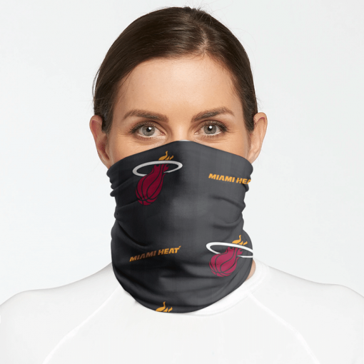 MIAMI HEAT BASKETBALL NECK GAITER