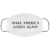 Make America Godly Again face mask Washable, Reusable