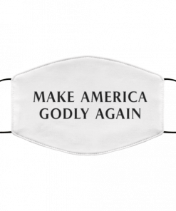 Make America Godly Again face mask Washable, Reusable