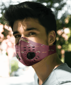 Miami Heat FACE MASK SPORT WITH FILTERS CARBON PM 2.5