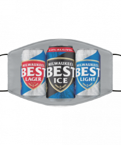 Milwaukee’s Best Ice face mask Reusable, washable