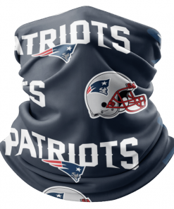 NEW ENGLAND PATRIOTS FOOTBALL NECK GAITER