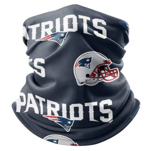 NEW ENGLAND PATRIOTS FOOTBALL NECK GAITER