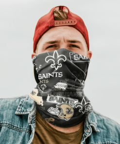 NEW ORLEANS SAINTS FOOTBALL NECK GAITER