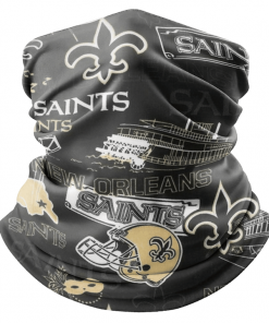 NEW ORLEANS SAINTS FOOTBALL NECK GAITER