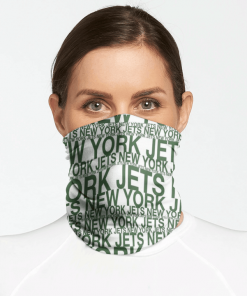 NEW YORK JETS FOOTBALL NECK GAITER