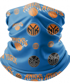 NEW YORK KNICKS BASKETBALL NECK GAITER