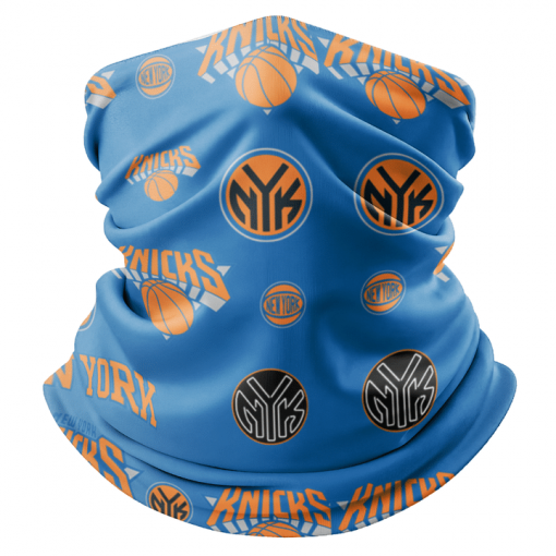 NEW YORK KNICKS BASKETBALL NECK GAITER