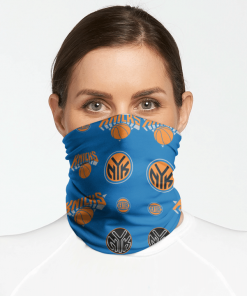 NEW YORK KNICKS BASKETBALL NECK GAITER