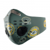 NFL GREEN BAY PACKERS SPORT MASK FILTER ACTIVATED CARBON PM 2.5 FM