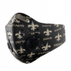 New Orleans Saints FACE MASK SPORT WITH FILTERS CARBON PM 2.5