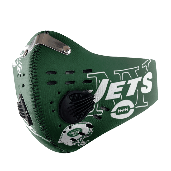 New York Jets N95 Filter Face Mask - RobinPlaceFabrics