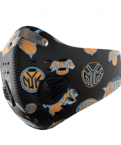 New York Knicks FACE MASK SPORT WITH FILTERS CARBON PM 2.5