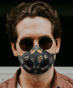 New York Knicks FACE MASK SPORT WITH FILTERS CARBON PM 2.5