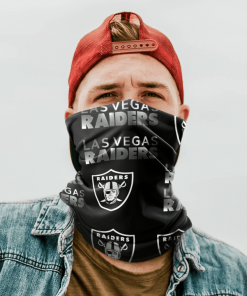 OAKLAND RAIDERS FOOTBALL NECK GAITER