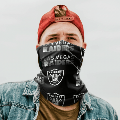 OAKLAND RAIDERS FOOTBALL NECK GAITER