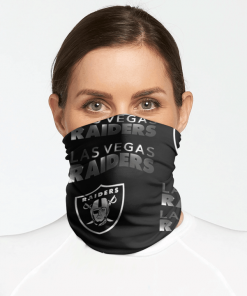 OAKLAND RAIDERS FOOTBALL NECK GAITER