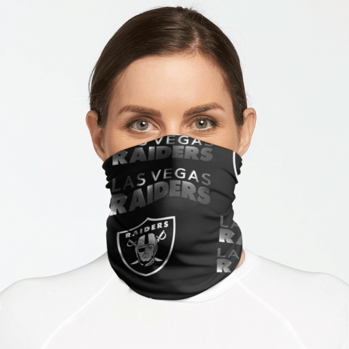 OAKLAND RAIDERS FOOTBALL NECK GAITER