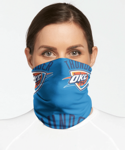 OKLAHOMA CITY THUNDER BASKETBALL NECK GAITER