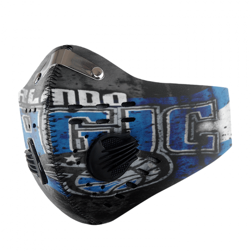 Orlando Magic FACE MASK SPORT WITH FILTERS CARBON PM 2.5