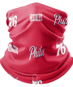 PHILADELPHIA 76ERS BASKETBALL NECK GAITER