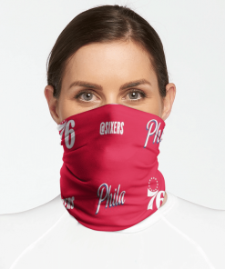 PHILADELPHIA 76ERS BASKETBALL NECK GAITER