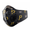 PITTSBURGH PIRATES FACE MASK SPORT WITH FILTERS CARBON PM 2.5