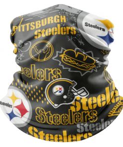 PITTSBURGH STEELERS FOOTBALL NECK GAITER