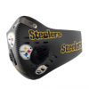 PITTSBURGH STEELERS SPORT MASK FILTER ACTIVATED CARBON PM 2.5 FM
