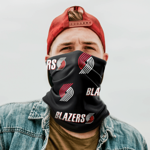 PORTLAND TRAIL BLAZERS BASKETBALL NECK GAITER