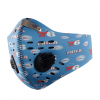Philadelphia 76ers FACE MASK SPORT WITH FILTERS CARBON PM 2.5