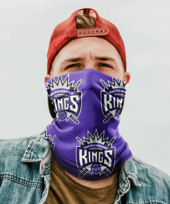 SACRAMENTO KINGS BASKETBALL NECK GAITER