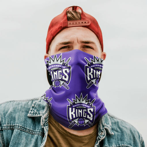 SACRAMENTO KINGS BASKETBALL NECK GAITER