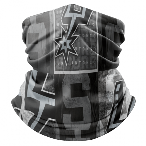 SAN ANTONIO SPURS BASKETBALL NECK GAITER