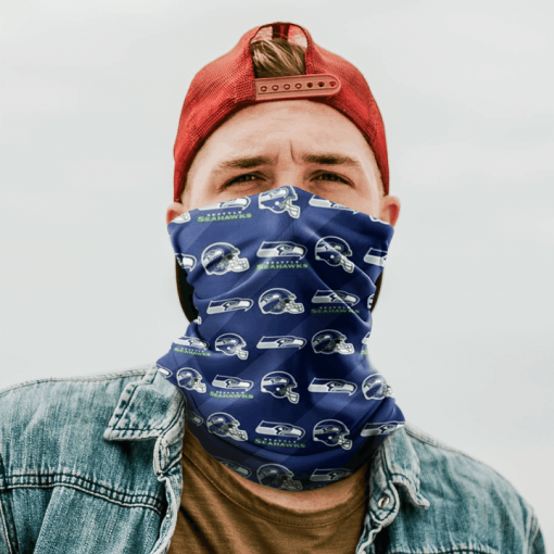 SEATTLE SEAHAWKS FOOTBALL NECK GAITER