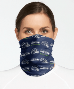 SEATTLE SEAHAWKS FOOTBALL NECK GAITER