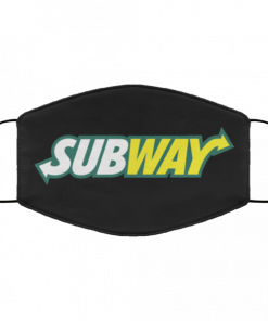 Subway face mask Washable, Reusable