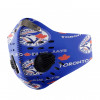 TORONTO BLUE JAYS FACE MASK SPORT WITH FILTERS CARBON PM 2.5