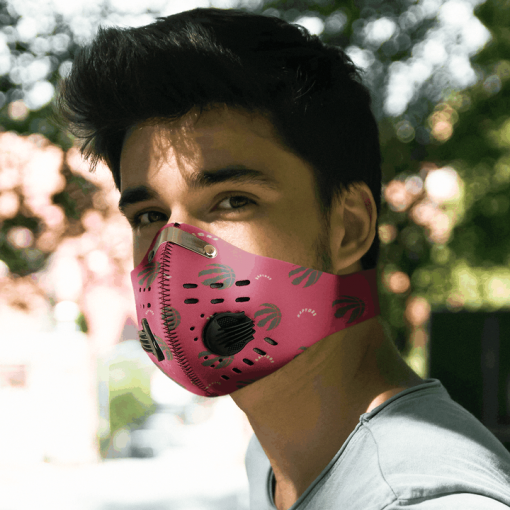 Toronto Raptors FACE MASK SPORT WITH FILTERS CARBON PM 2.5