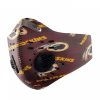 Washington Redskins FACE MASK SPORT WITH FILTERS CARBON PM 2.5