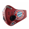 bayern münchen FACE MASK SPORT WITH FILTERS CARBON PM 2.5